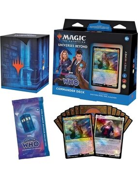 MTG Doctor Who Timey-Wimey Commander Deck 100 Cards Planechase Sealed